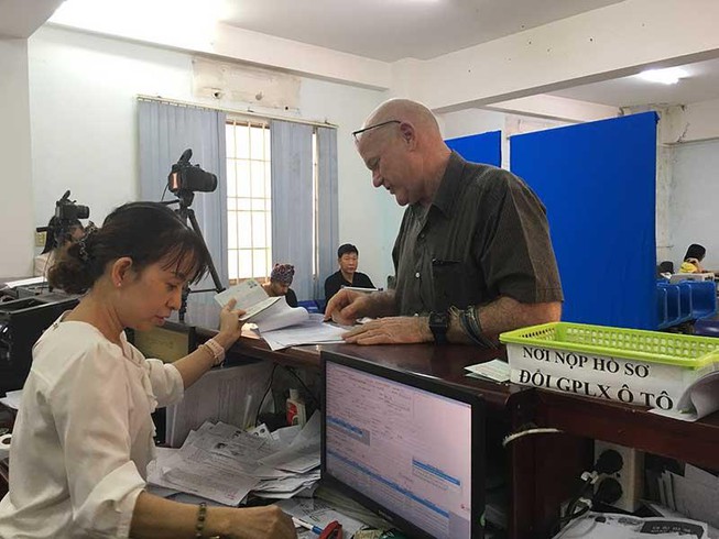 Văn phòng địa chỉ cấp đổi bằng lái xe quốc tế IAA Mỹ cấp tại Việt Nam